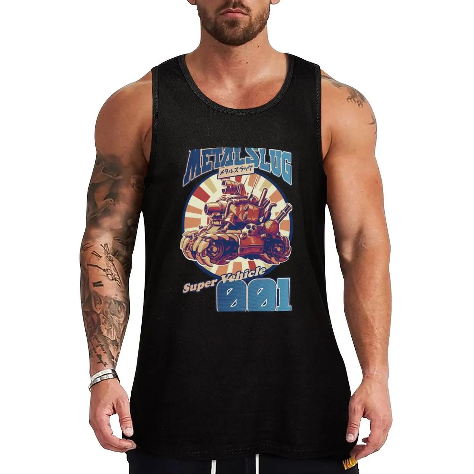 

Metal Slug Remastered Full Color T-Shirt Tank Top Vest Muscle fit