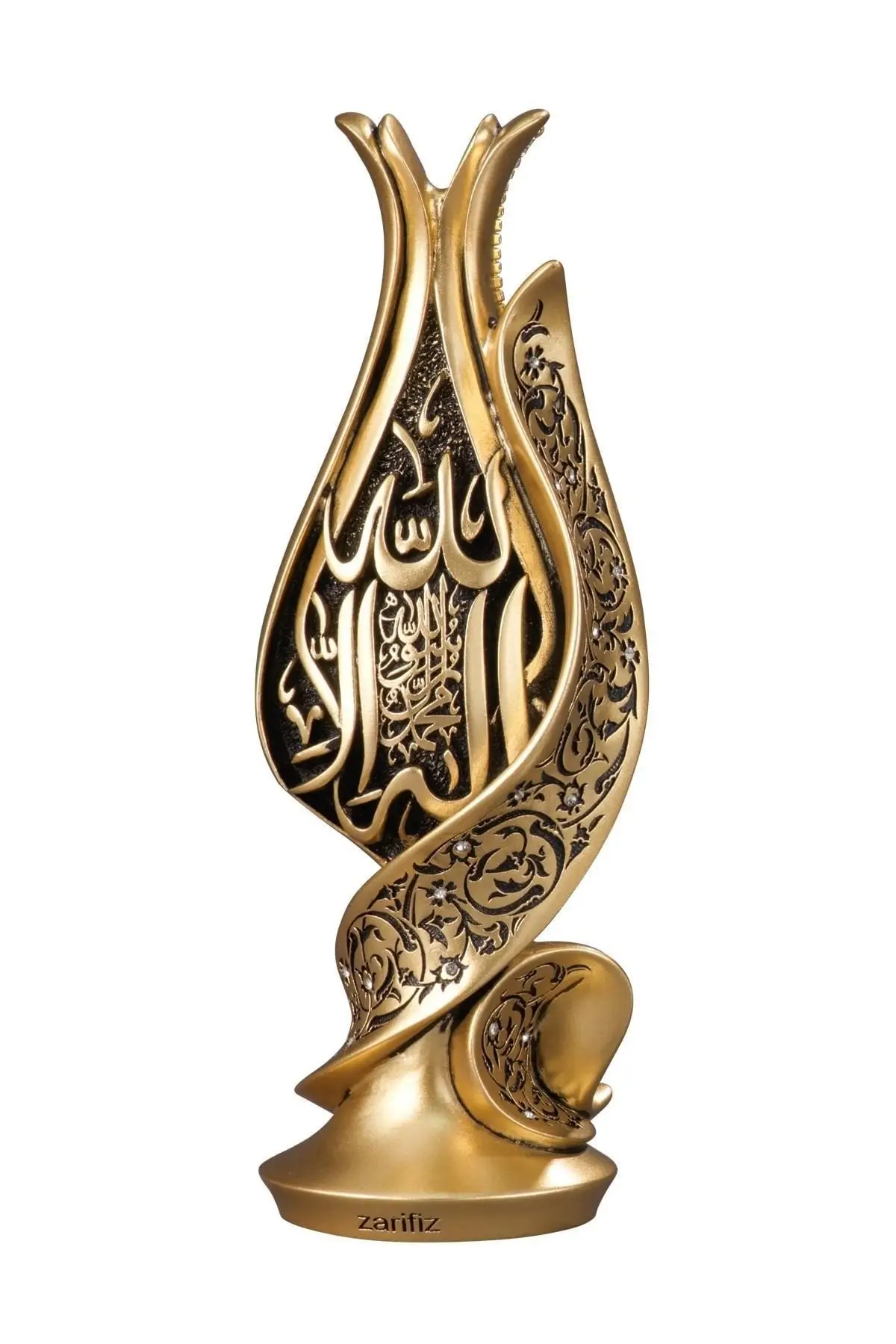 DOLBOVI Lale Tevhid religious decorative trinket height: 24 Cm En :8,5 Cm