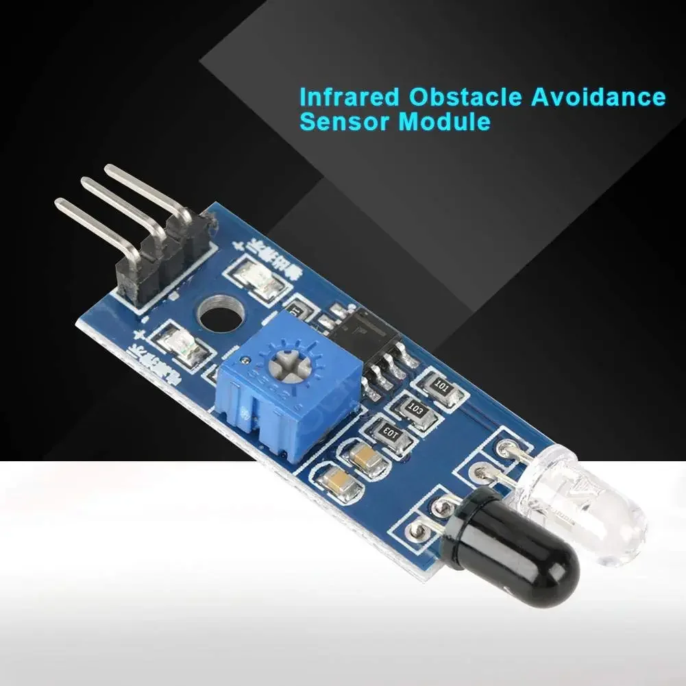 Picture 4: IR Infrared Obstacle Avoidance Sensor Module For Arduino DIY Smart Car Robot 3-wire Reflective Photoelectric New