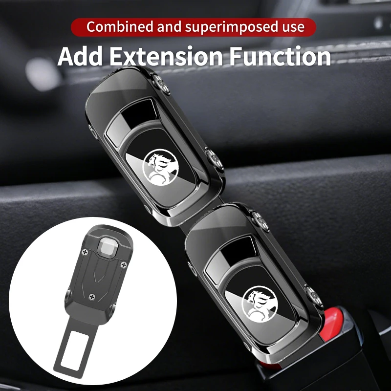 Metal Car Seatbelt Buckle Extender Safety Belt Lock Buckle Clip Interior For Holden VZ VE Colorado Caprice VT VX VU VY HSV Cruze