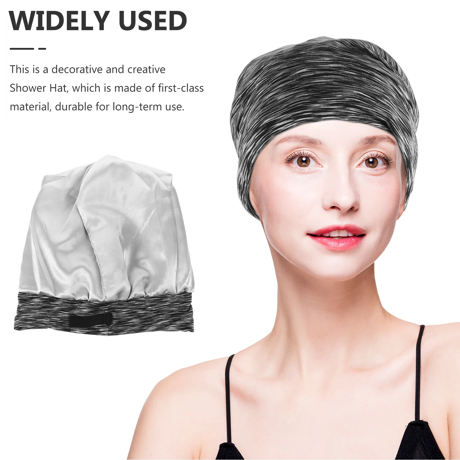 

Sleep Cap Cotton Hair Bonnet for Women Adjustable Braid Satin Lining Curly Hair Care Chemotherapy Sleep Quality Enhancer