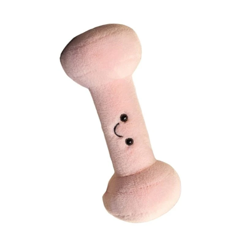 赤ちゃんに優しいダンベル型ぬいぐるみスローピロー早期学習感覚ギフトブルー 15UB