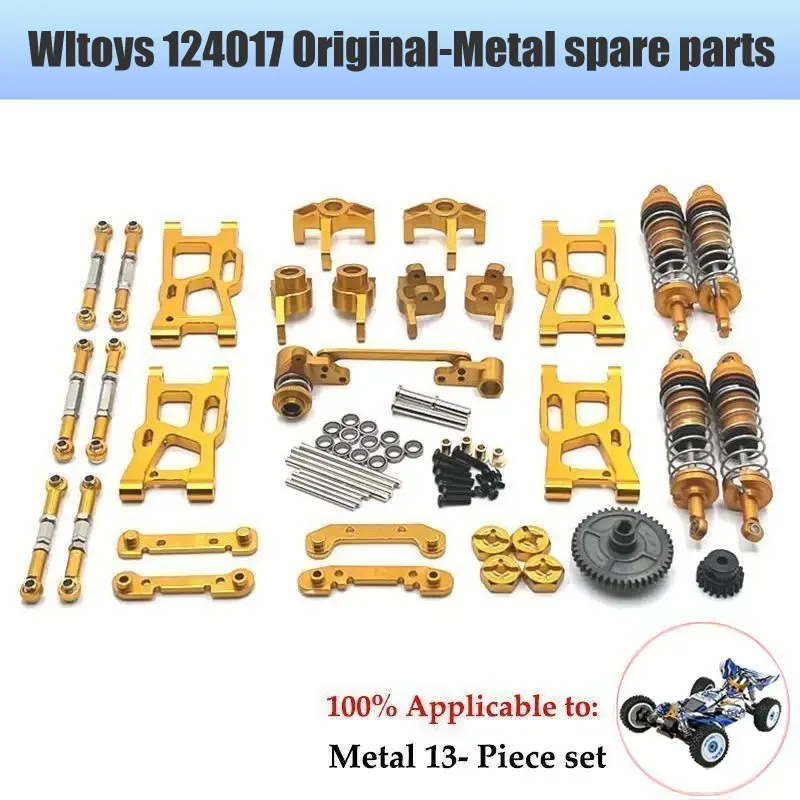 Wltoys-rcカーのフロントバンパー,アップグレード部品,ブラシレスモーター,trx4,1/12, 124017, 124019, 124007