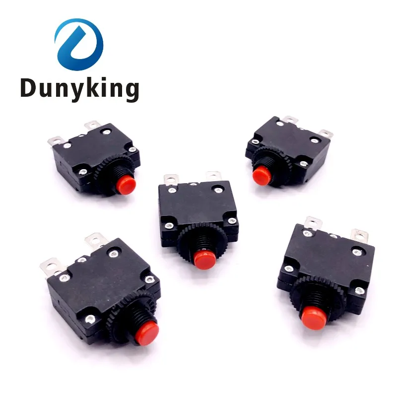 5Pcs 2A 3A 5A 6A 7A 8A 10A 15A 20A 25A 30A Circuit Breaker Overload Protector Switch Fuse Waterproof Cap