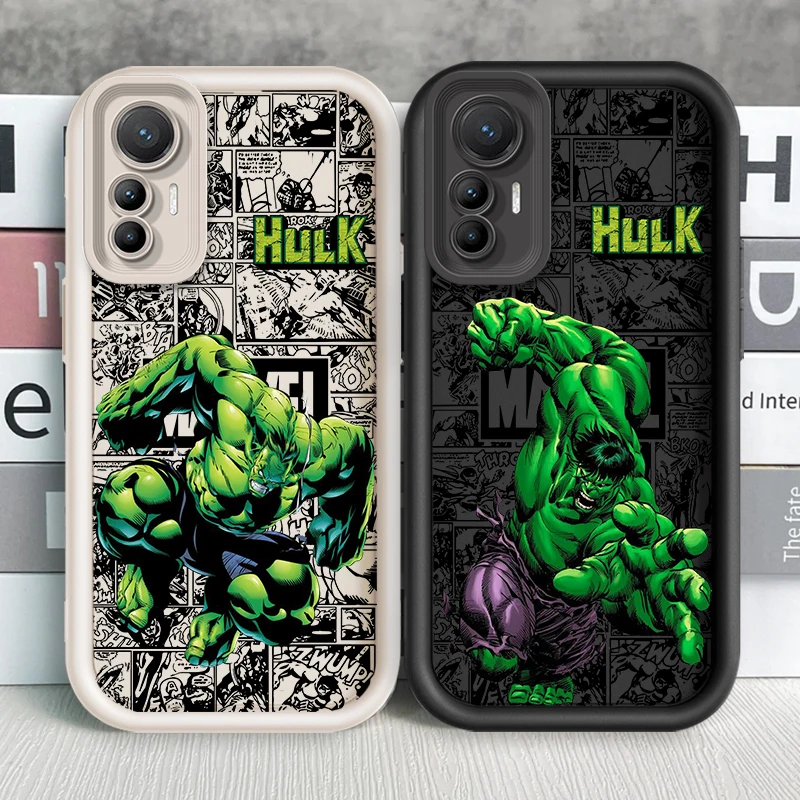 

Marvel Robert Bruce Banner Hulk Art Eye Ladder For Xiaomi MI 14 12T 11 Lite Poco M3 X5 X4 F5 F4 F3 F2 GT Pro 5G Soft Phone Case