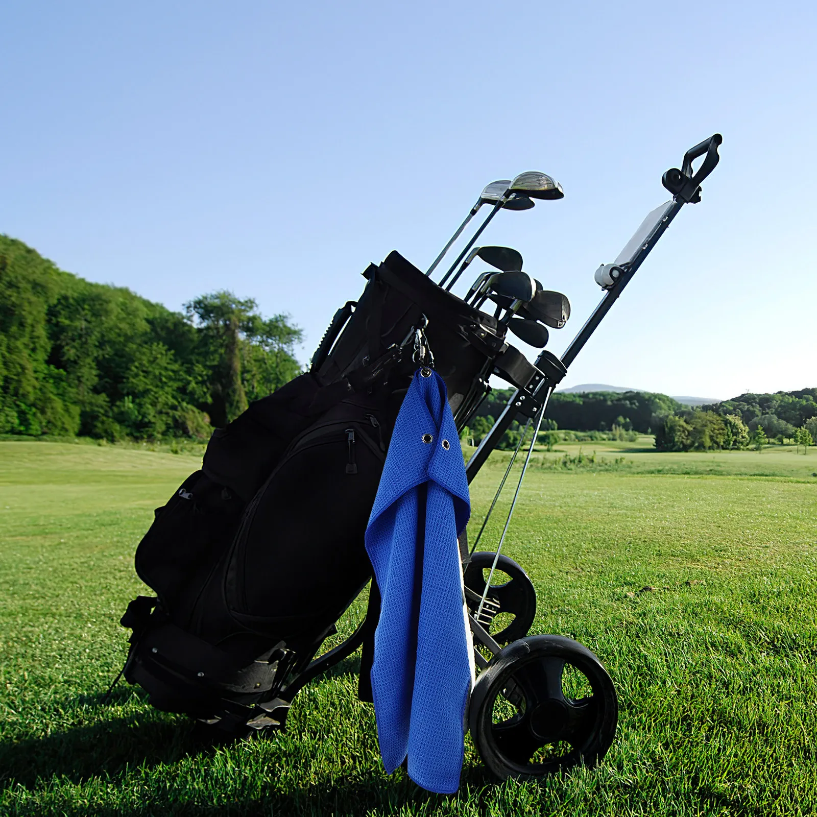 مناشف جولف جافة، مصنوعة من موا - مراجعة Golf Towel وسعره