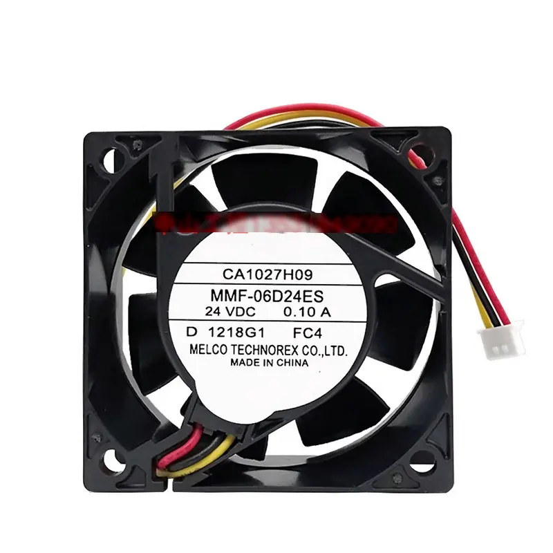 

New Original E500 Inverter Cooling Fan CA1027H09 MMF-06D24ES FC4 DC24V 0.10A 60*60*25MM