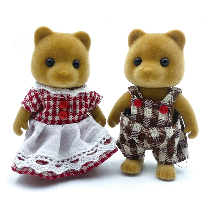 Waldtierfamilie 1_12 Puppenhauszubehör Mini_yythk