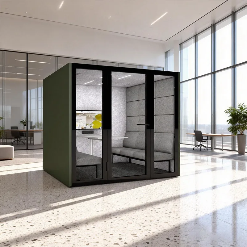 Movable Sound Proof Office Phone Booth Acoustic Office
