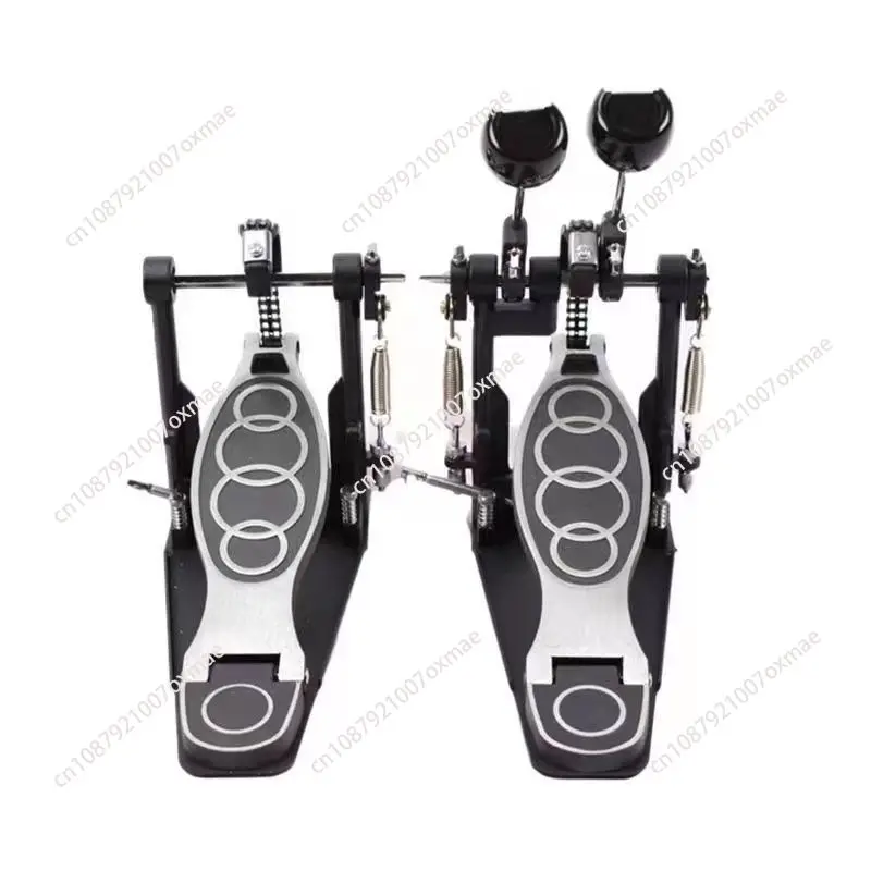 Drum Kit Double Step Drum Kit Drum Set Step Thickened Zinc Aluminum Alloy Pedal Double Chain Tread Hammer Double Step