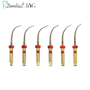 Dental SX-F3 Gold, anti-Fadiga endodontic files, root canal material, universal motor, rotary material, constant needle 10 Main Sales Rotary Lima - №6