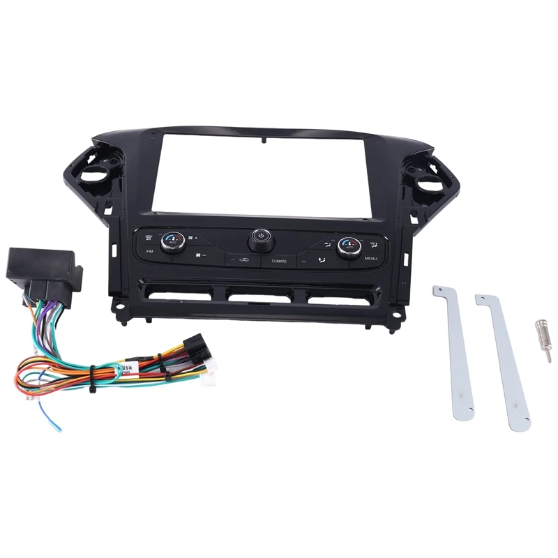 

Car Frame Fascia Adapter Canbus Box Decoder For Ford Mondeo 2011-2013 Android Radio Dash Fitting Panel Kit Accessories