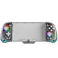 LinYuvo Gaming Controller for SWITCH with Hall Effect Joystick, Turbo, Dual Vibration, 6-Axis Gyro, 8-Color RGB Lighting KS43