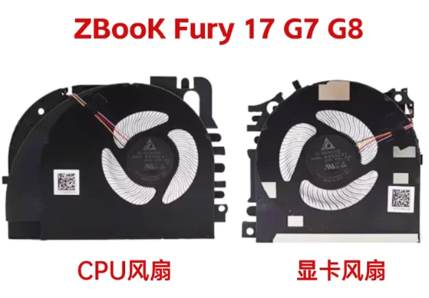 For HP ZBook Fury 17 G7 G8 Fan Laptop Cooling