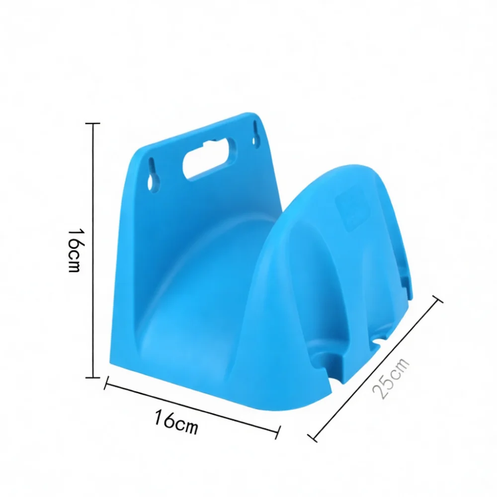 Outdoor Garden Hose Holder Wall Mounted PVC Water Pipe Storage Organizer Rack Compact Hanger For Lawn Backyard Care