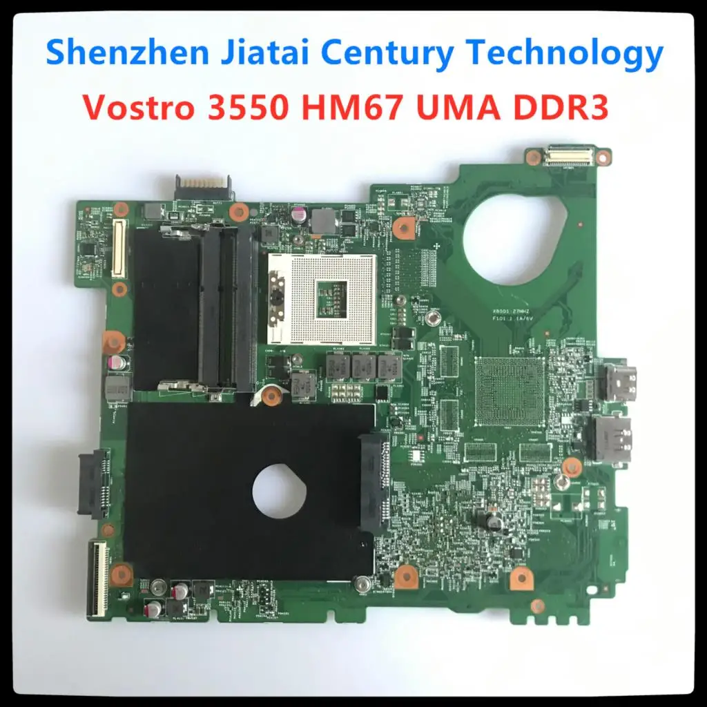 

CN-0Y0RGW 0Y0RGW Y0RGW Mainboard FOR DELL Vostro 3550 V3550 laptop motherboard HM67 GMA HD3000 DDR3 100% tested working