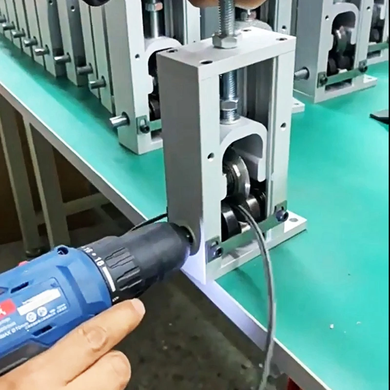 Upgraded Manual Wire Stripping Machine Hand Crank Drill Operated Stripper For Scrap Copper Stripping Diameter 1-21Mm