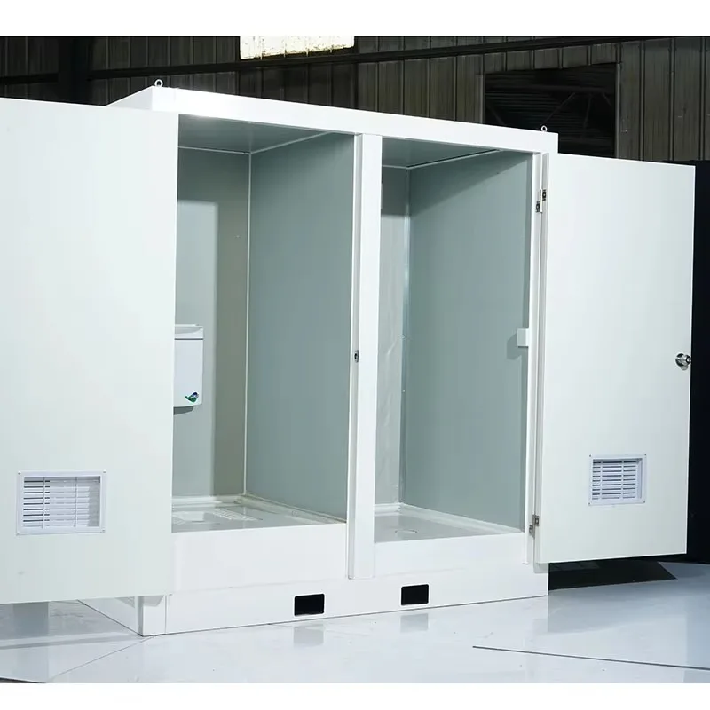 Inodoros móviles portátiles modulares desmontables para exteriores, baño de bajo precio, casas prefabricadas, inodoros móviles públicos