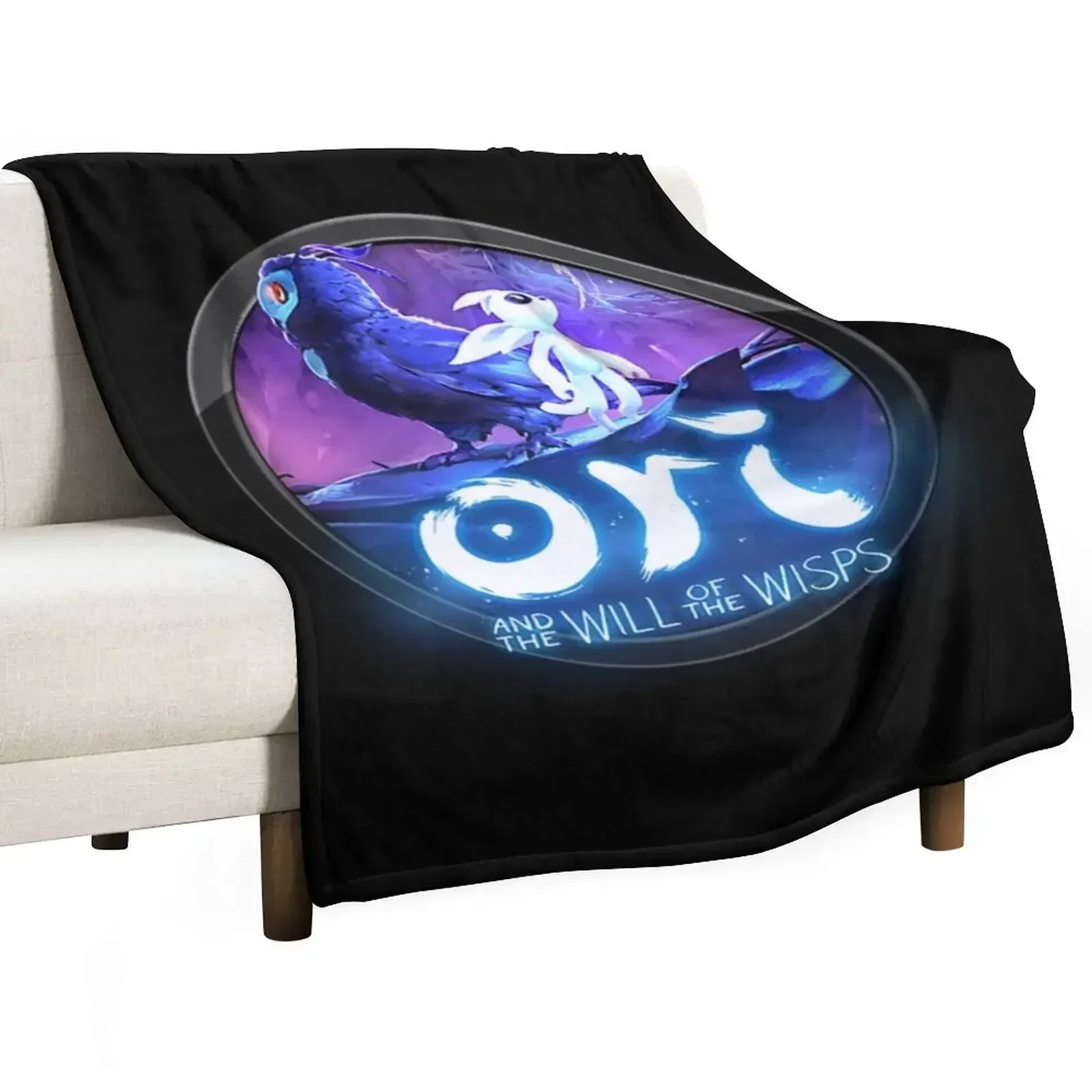 

Ori and the will of the wisps Throw Blanket Decorative Throw christmas decoration Picnic Bed linens Blankets