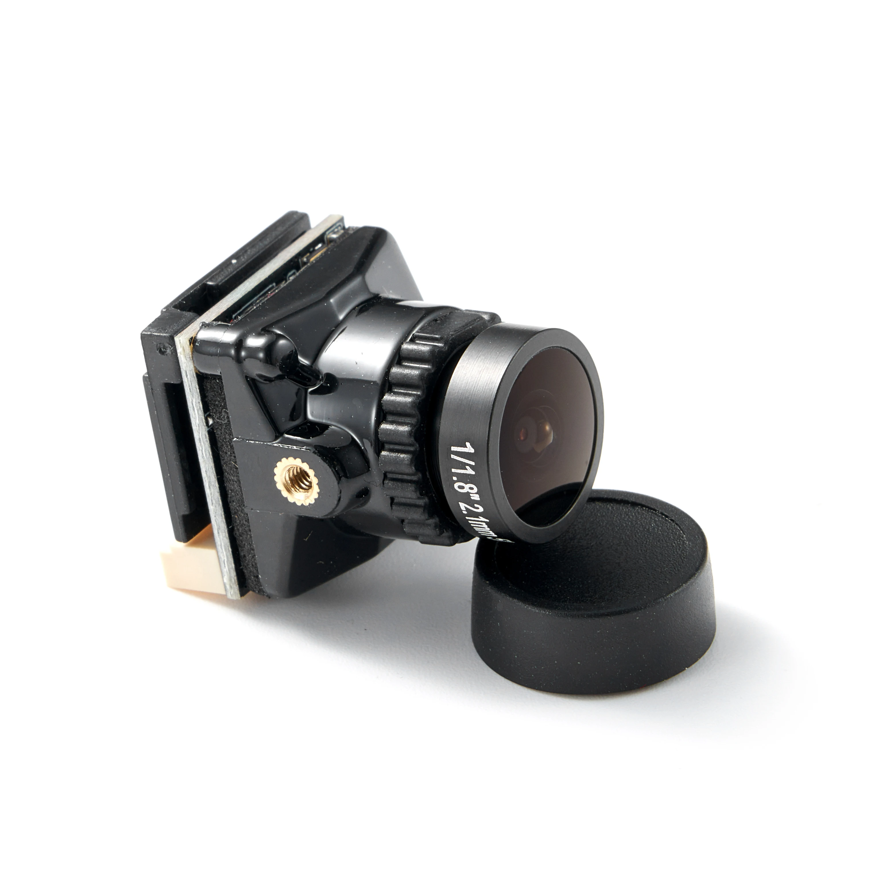 كاميرا FPV 1800TVL 1/1.8 بوصة CMOS 【5 فولت-40 فولت جهد واسع】قائمة OSD عدسة 2.1 ملم قابلة للتعديل لسباق الطائرة بدون طيار كوادكوبتر RC