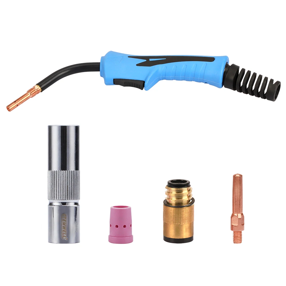 350A MIG Gun Torch Head PANA 350A Style MIG MAG Welding Torch Gun con connettore Euro completo