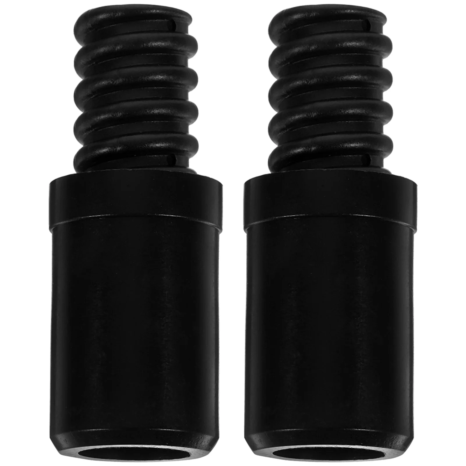 

2pcs Threaded Connector for Mop Handle Tips Broom Brush Pole Adapter Replacement Sturdy Plastic Home Office Cleaning