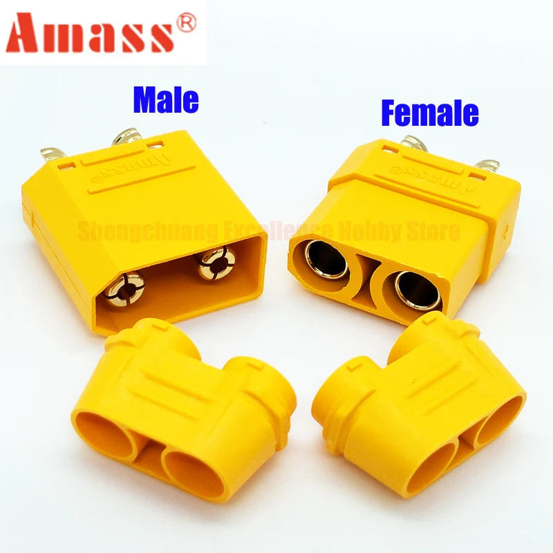 5/10Pcs RC Original Amass  XT90H XT90 T Plug Male Female Connector Plug for Quad Drone Plane Car ESC Charger Motor