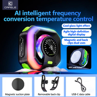CAFELE Magnetic Cell Phone Cooler Universal Cooling Fan Mobile Phone Radiator for iPhone 16 Pro Black Shark Gaming Live Stream