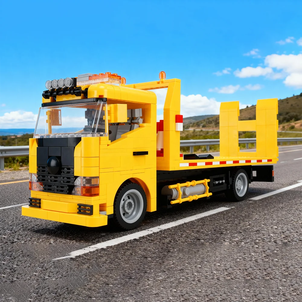 

838 шт., детские строительные блоки, игрушки, дорожный спасательный автомобиль, грузовик, детская головоломка, сборка, строительный блок, игрушка «сделай сам», детские игрушки, подарки