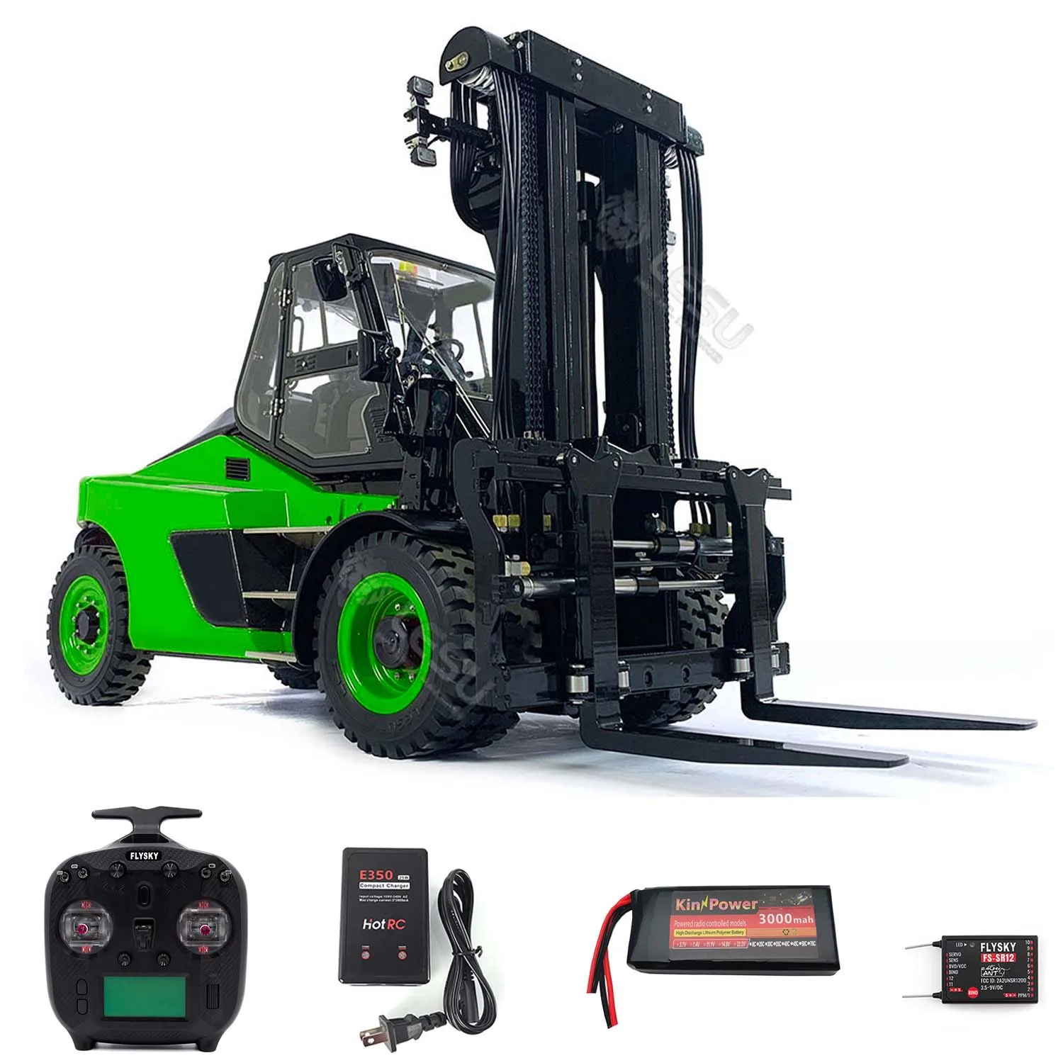 

Lesu Metal 1/14 Remote Control Hydraulic Forklift Heavy Aoue-Ld160S DIY Painted Color RC Truck Outdoor Toys Model Thzh1471-SMT2