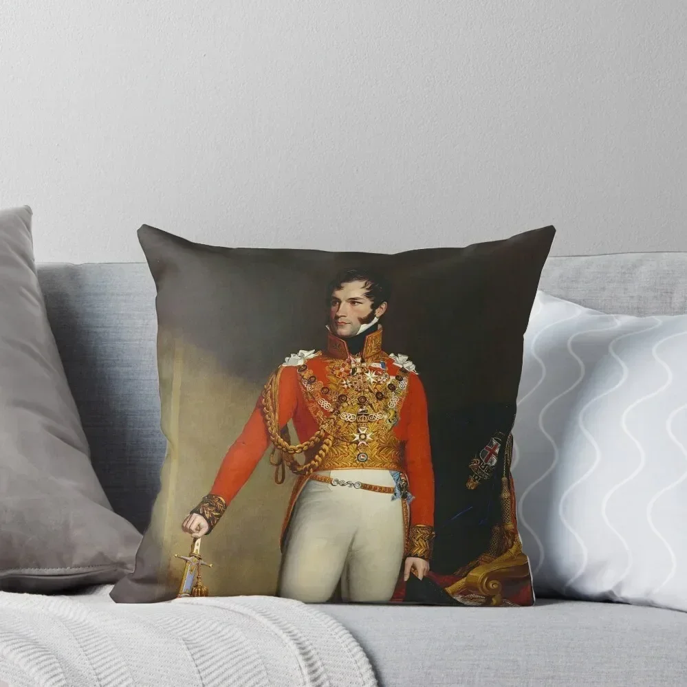 

Leopold of Saxe-Coburg-Saalfeld (King Leopold I of Belgium) 2 Throw Pillow Christmas Covers pillow