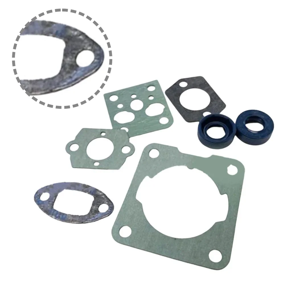 4140 007 1600 Gasket Set For FS38, HS45, HS52 - Precise Fit For 2-Mix Engines! -Piston Gasket Oil Seal Kit Fit Replacement Acces