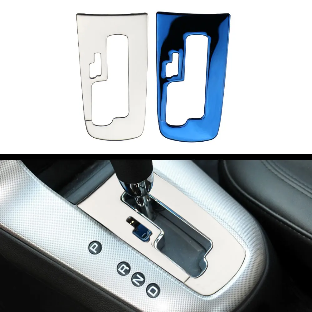 Stainless Steel Car Gear Shift Panel Sticker Cover Decoration Trim for Chevrolet Cruze 2009 2010 2011 2012 2013 2014 Accessories