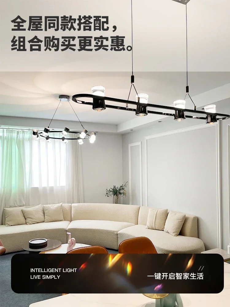 

Скандинавский светодиодный подвесной светильник для столовой, элегантная потолочная лампа для гостиной и современного интерьера