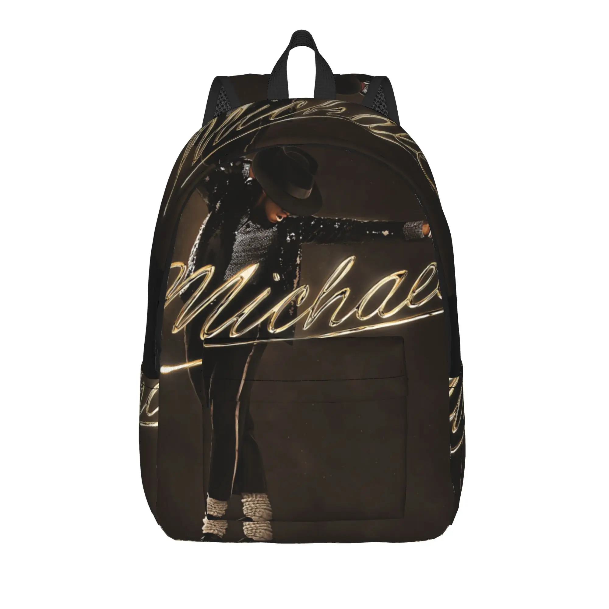 Michael Jacksons Musical Movie 2026 Backpack  Camping Backpacks Unisex Style School Bags High Quality Breathable Rucksack
