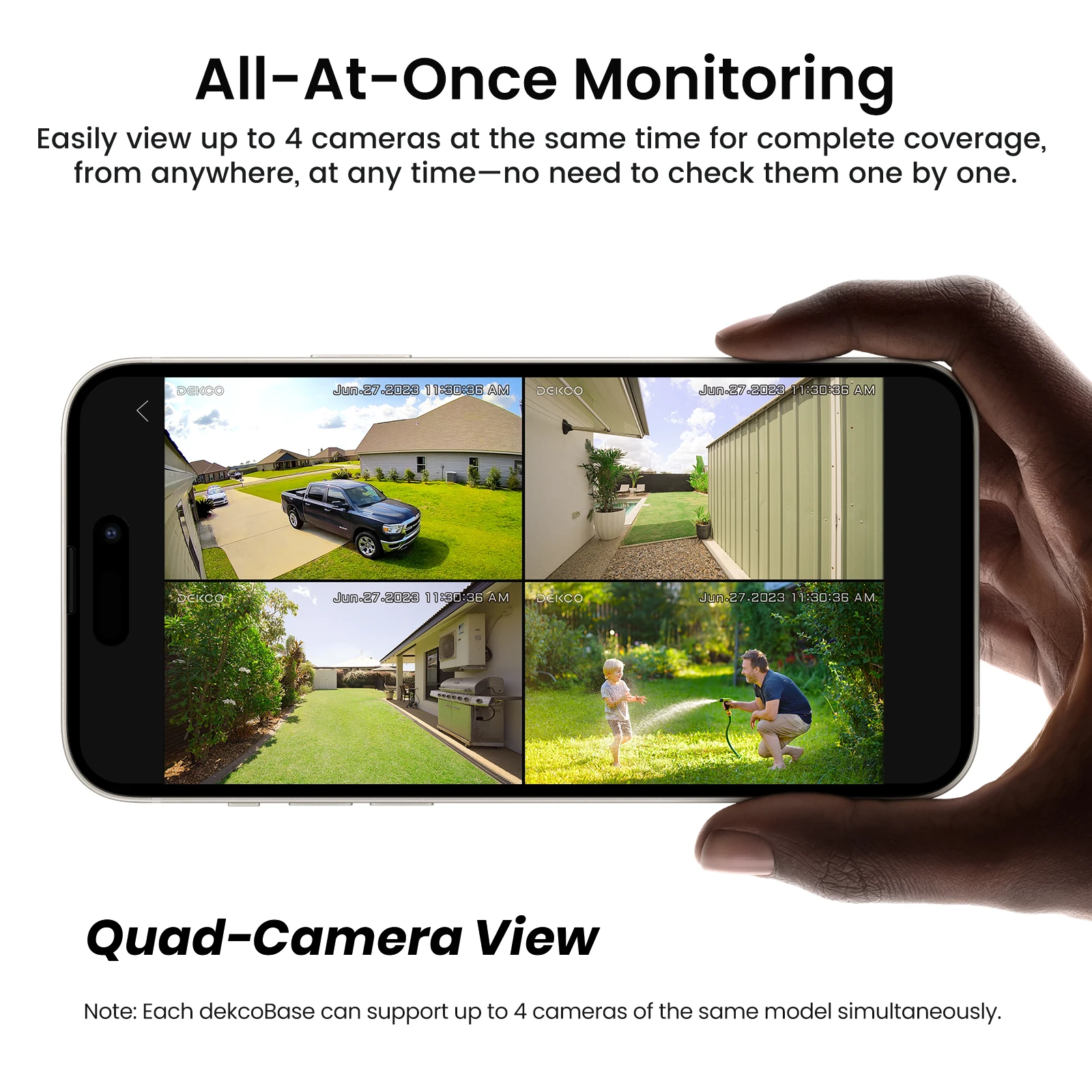 Dekco 3MP WiFi Güneş Enerjili - Home Security Google Camera incelemesi ve fiyatı