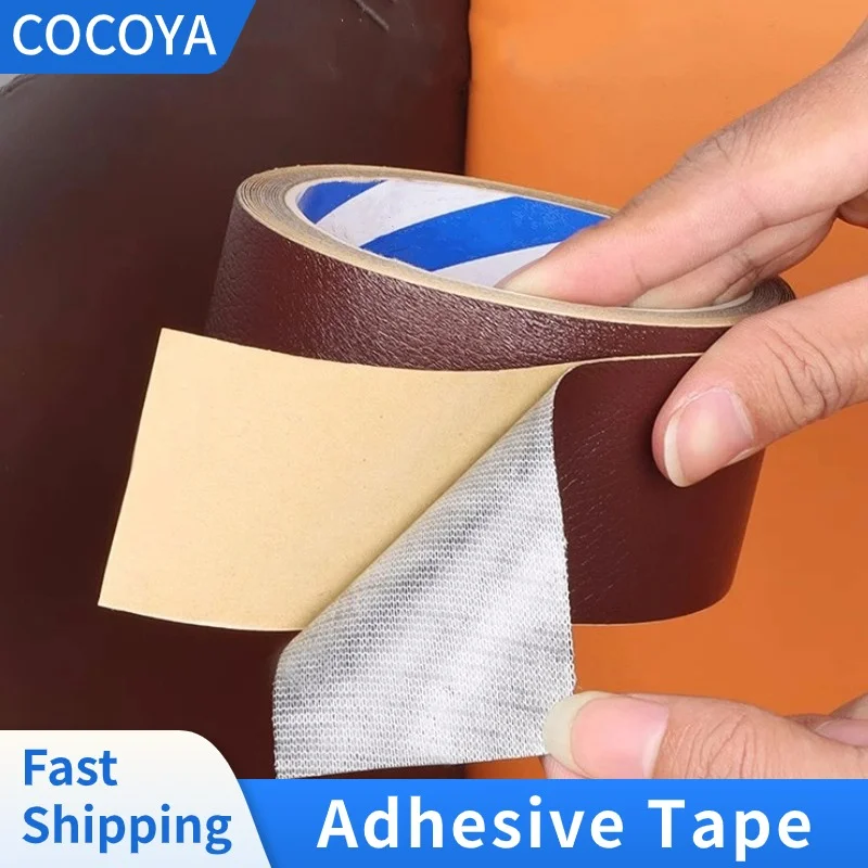

Leather Self-adhesive Patch Tape for Sofa Car Seats Handbags Jackets First Aid Patches DIY Repair Couch PVC Leather Hole Repair