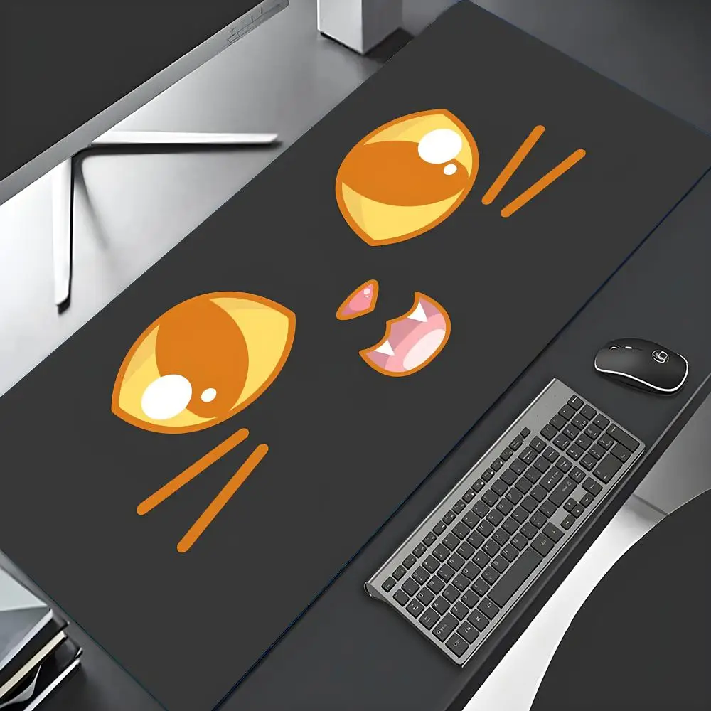 

Cute cat expression patterns Mouse Pad Large Anti-slip Rubber MousePad computer office gaming desk pad keyboard long table pad