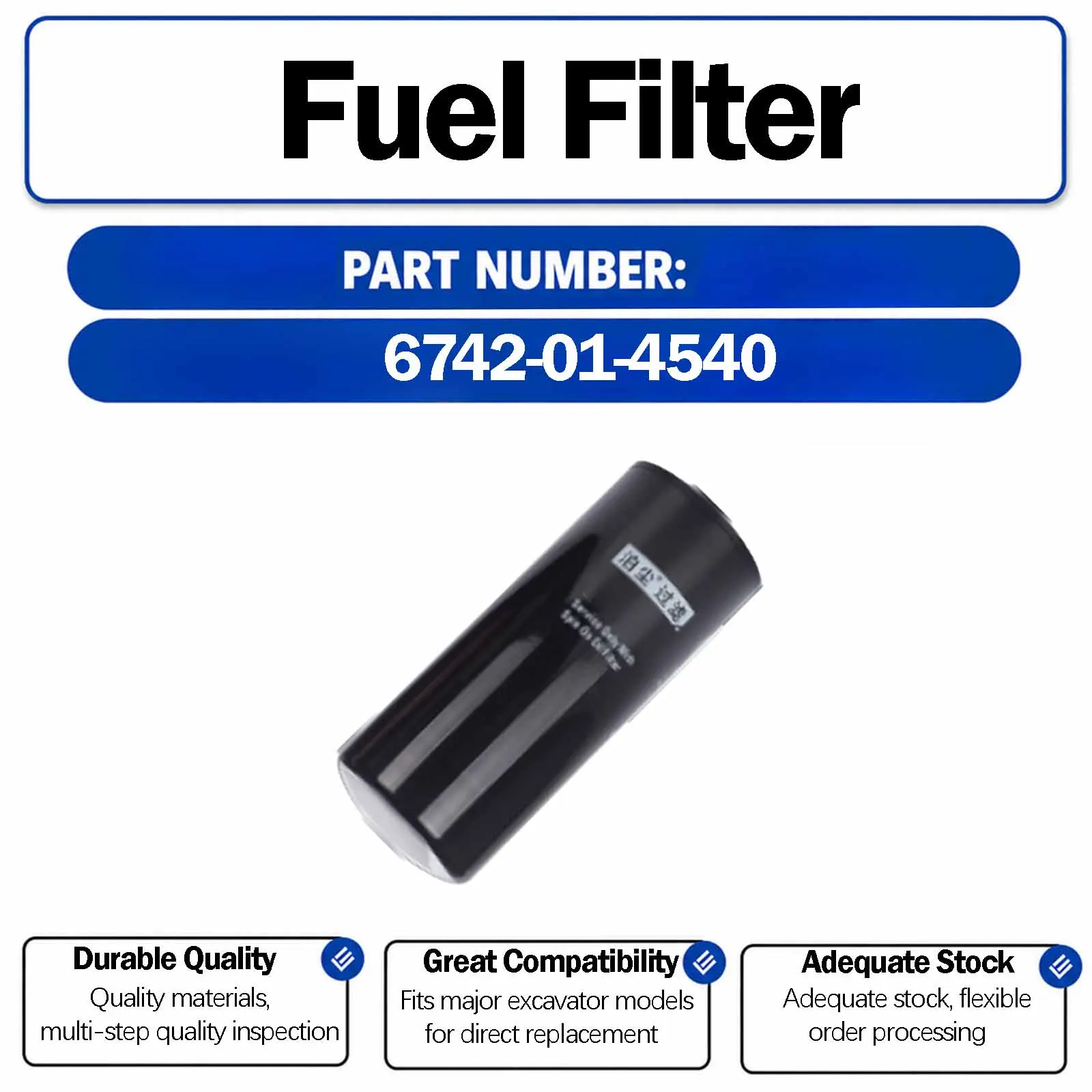 Ölfilter 800161310 für Hitachi EX550-3/5 EX700 Raupenbagger
