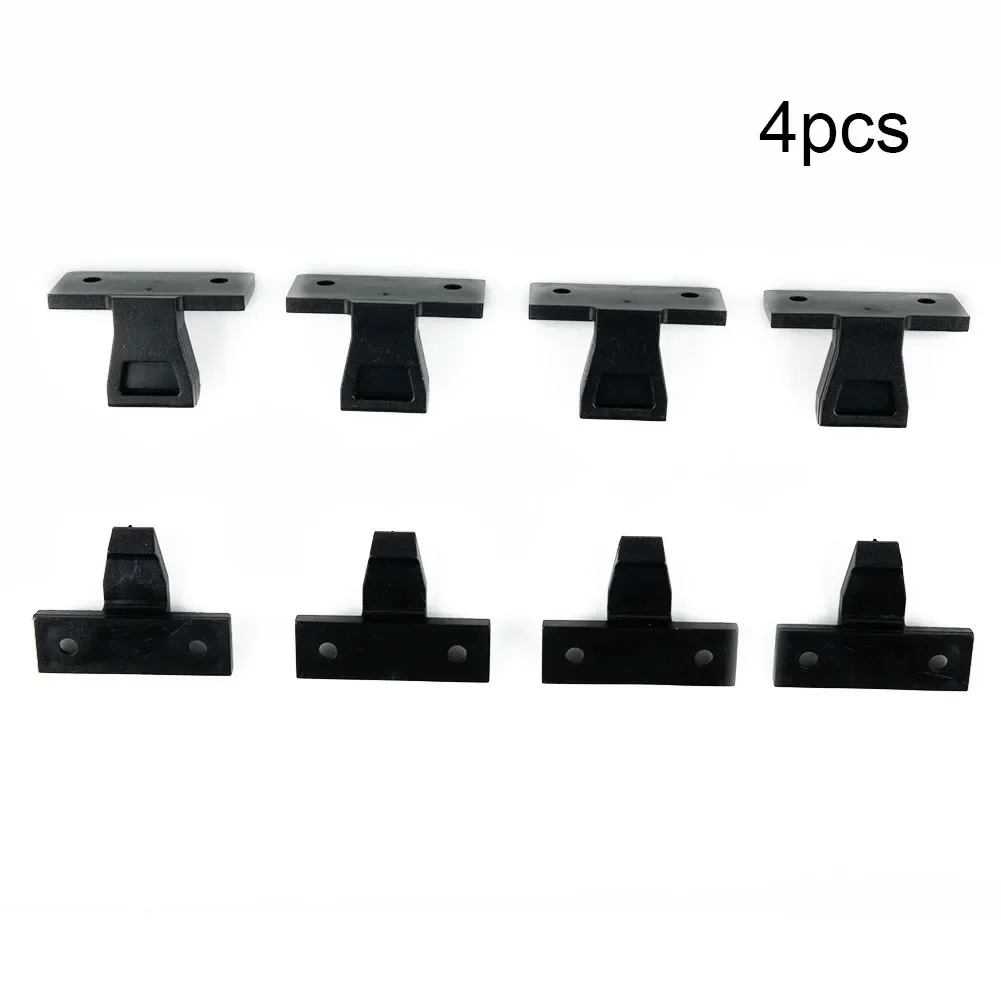 4 Pcs Push In Fittings Press Fit Panel Clips Kitchen Plinth Fasteners ABS Plastic Connection Buckle Fasteners Hardware Accessory