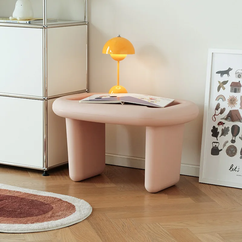 Nordic household children's study table small apartment plastic environmentally friendly baby small desk kindergarten creative t