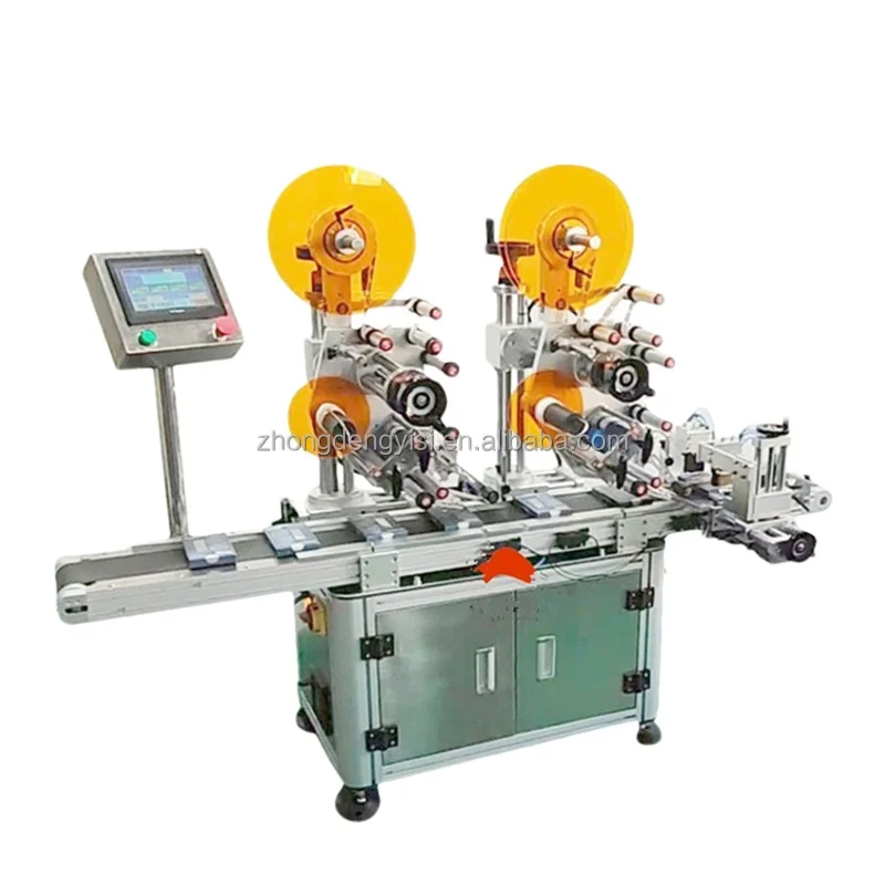 Automatic Box Top Labeling Machine Food Packaging Label System Industrial Packaging Equipment