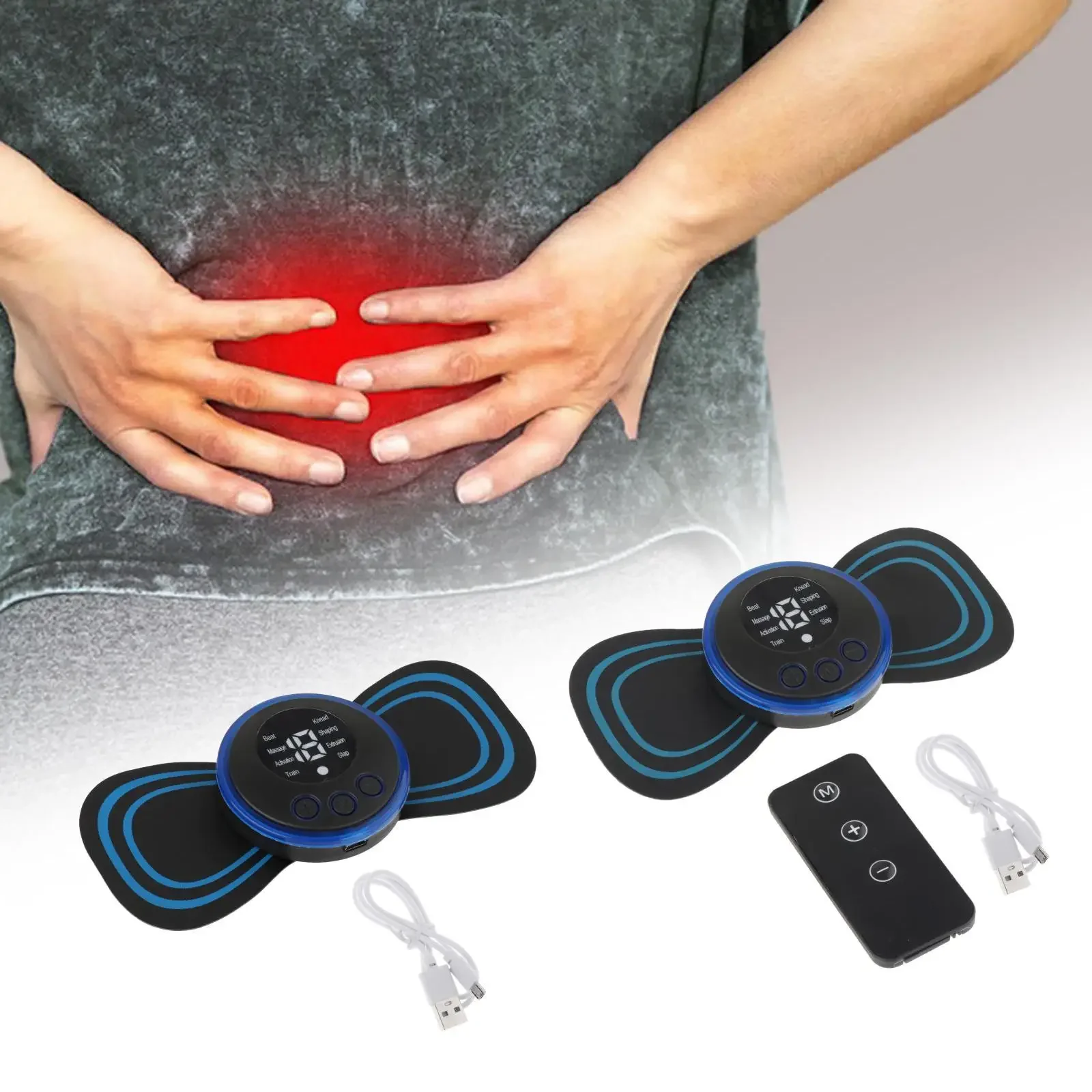 

Adjustable Reusable Mini Electric Neck Massager Full Body Relaxation Cervical Back Relieve Fatigue Massage for Arm Shoulder Tool