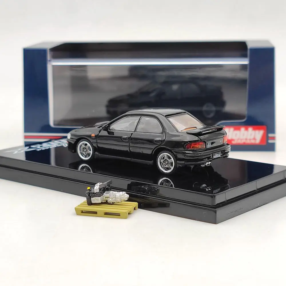 Hobby Japão 1:64 para Impreza WRX GC8 1992 com modelo de exibição de motor HJ 642013 Coleção limitada de carros de brinquedos fundidos ABK