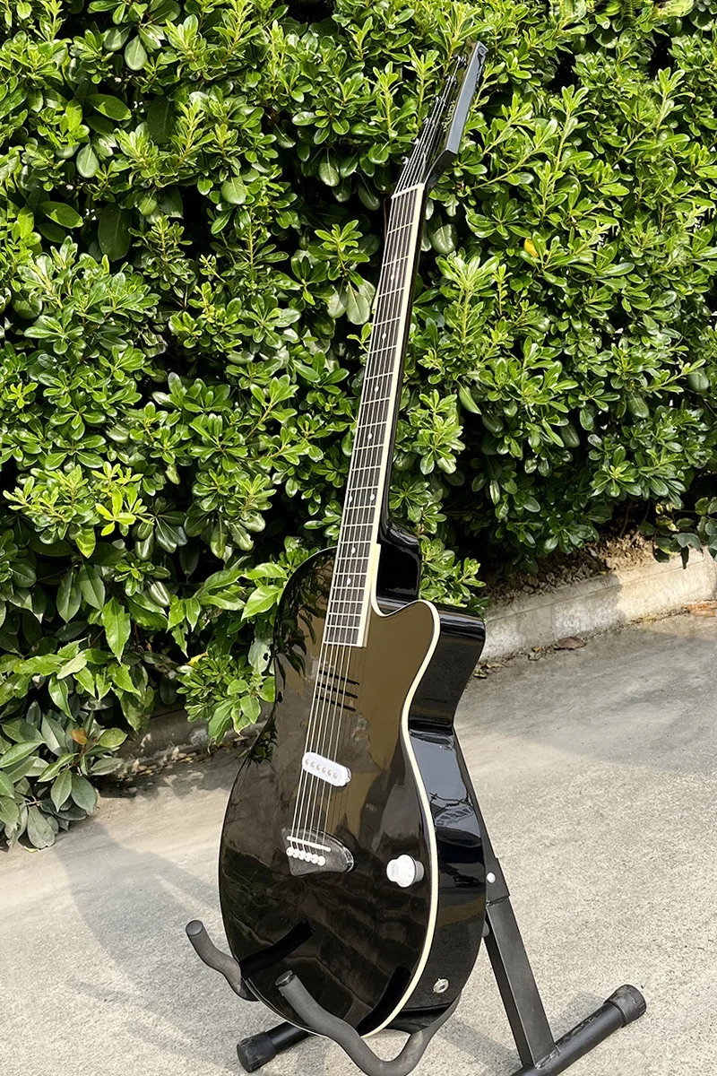 Chitarra elettrica acustica co - Musical Instrument Logo recensione e prezzo