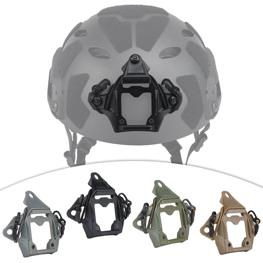 Tactical Helmet Mount Base Adapter Sports Camera Bracket Base Outdoor Hunting for Fast Helmet Durable Accessories