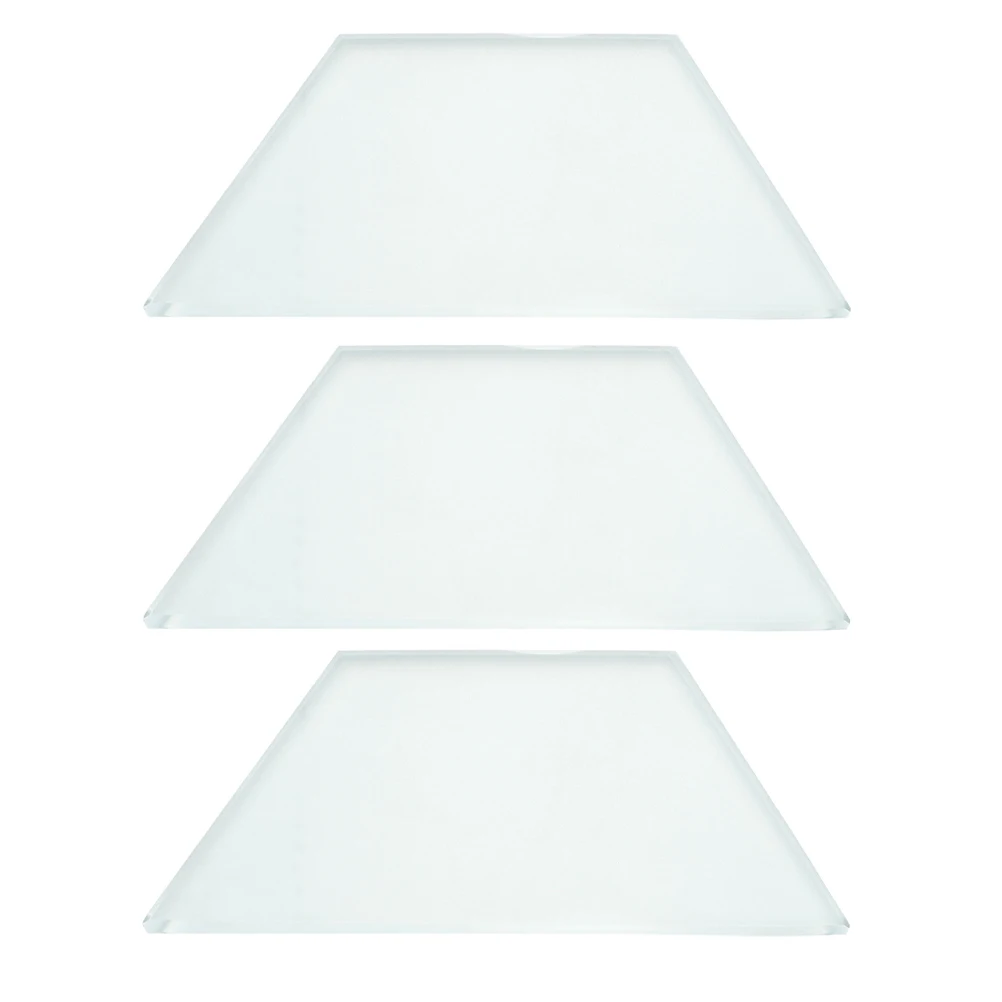 

3Pcs Optical Glass Lens Set Trapezoidal Semicircular Physics Teaching Apparatus Physical Learning Materials Optical Glass Lens