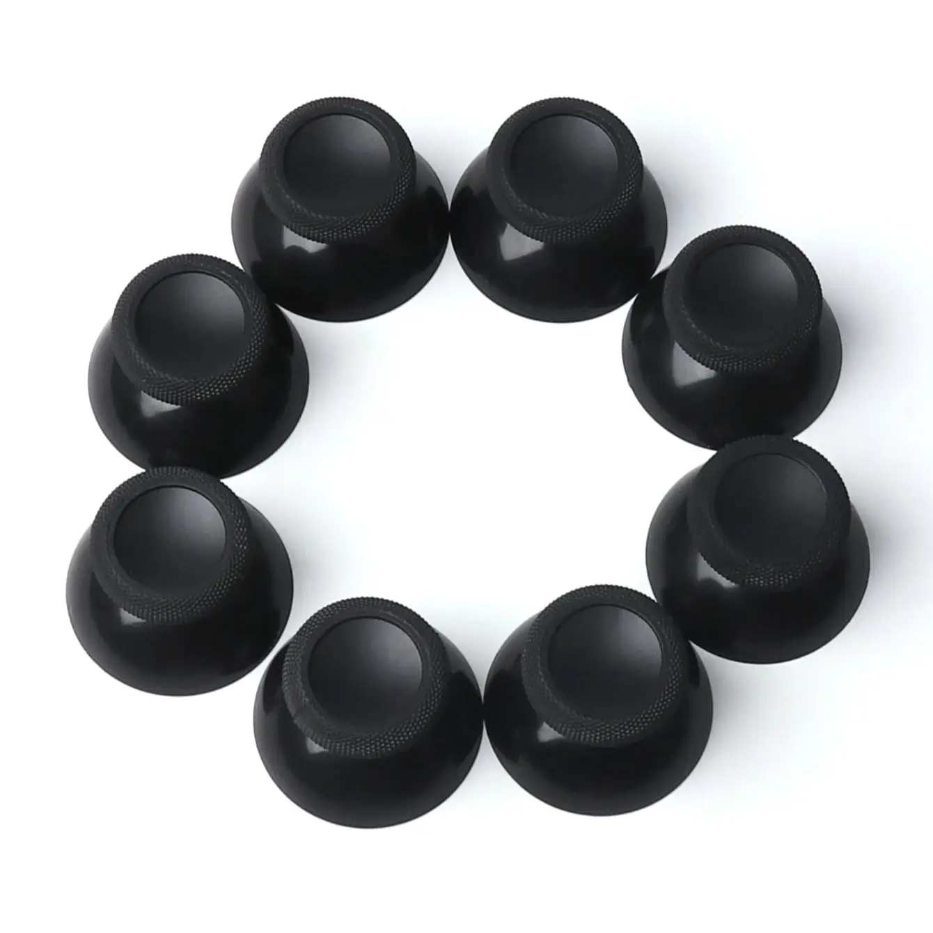 10pcs Replacement Analog Thumbstick Thumb Stick For xbox Series S X XBOX one Controller Black Silicone Thumbstick Grips Caps Set