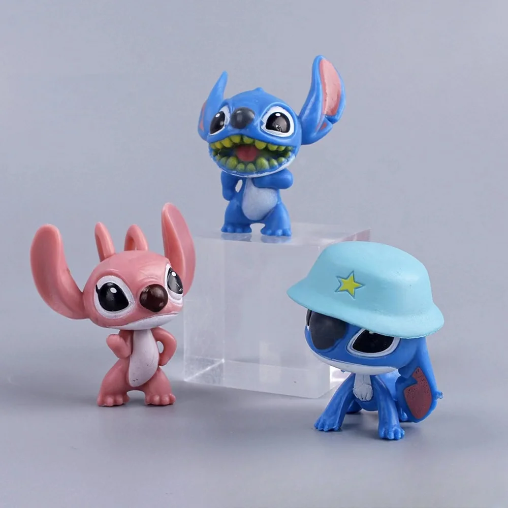 Miniso Disney Lilo e Stitch Anime Pingente, Doce Toy Story, Mickey The Pooh congelado, Presente de Natal e aniversário