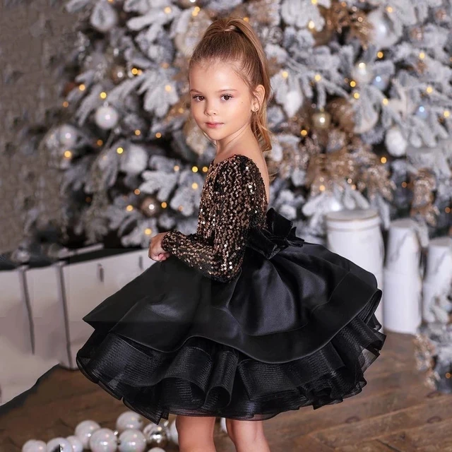 Kids black gown best sale